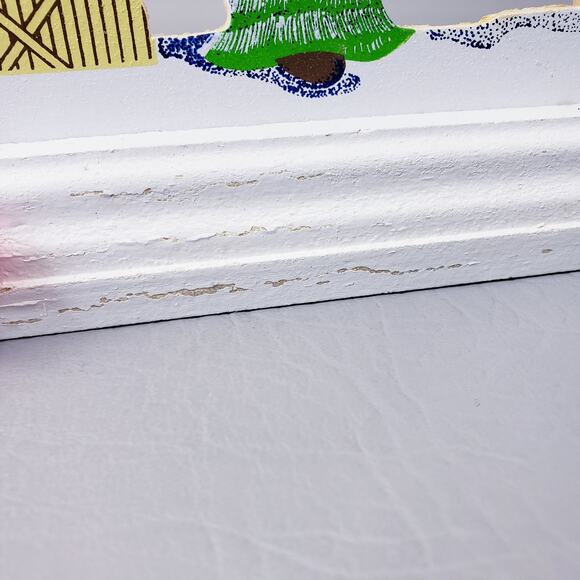 Vintage House of Lloyd Christmas Around the World Merry Christmas Taper Holder - Picture 10 of 16